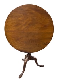Antique Queen Anne Tilt-Top Table Circa 1840