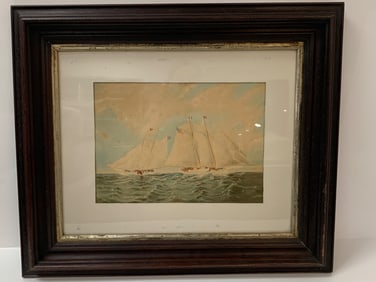 Maritime Watercolor Painting