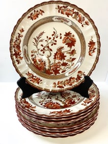 Spode Transferware Plates Circa 1880-1900