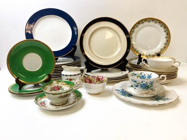 Antique Fine China Tableware Collection