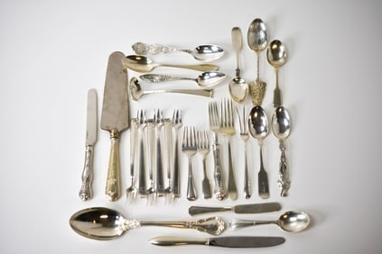Sterling Silver Flatware 14.1 OZT