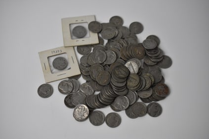 V Buffalo Jefferson Nickels