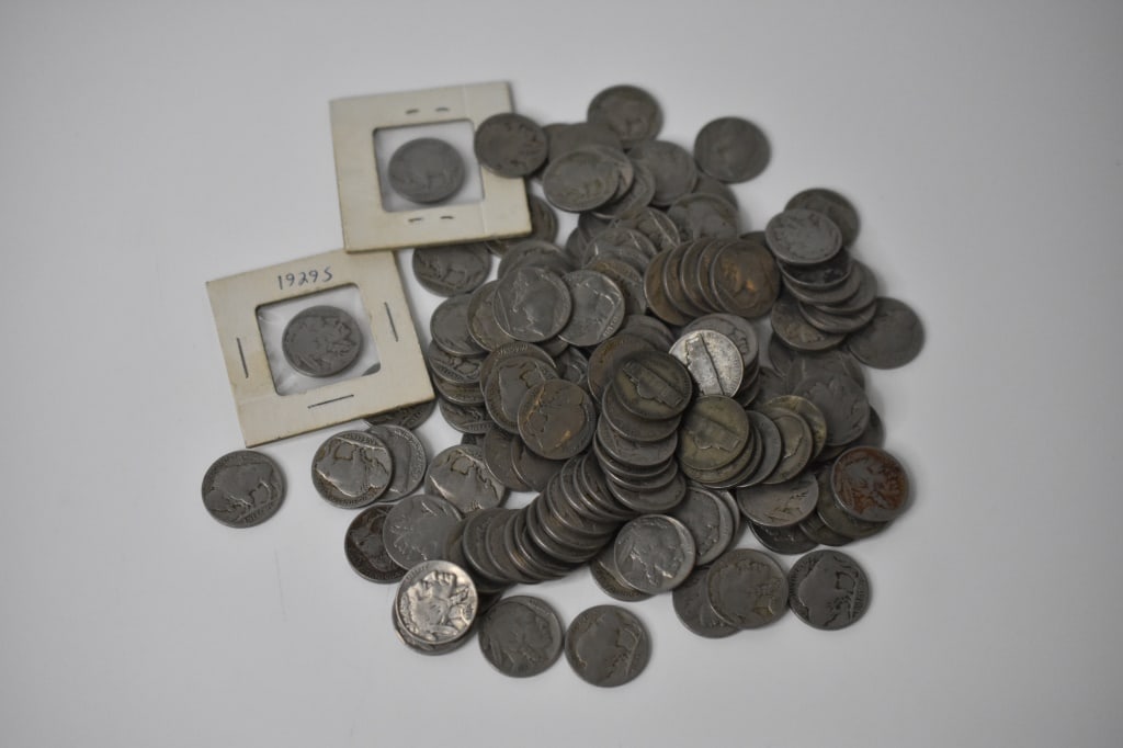 V Buffalo Jefferson Nickels