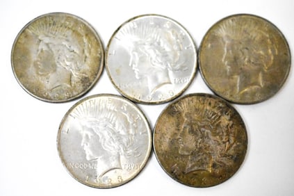 1923 Silver Peace Dollars