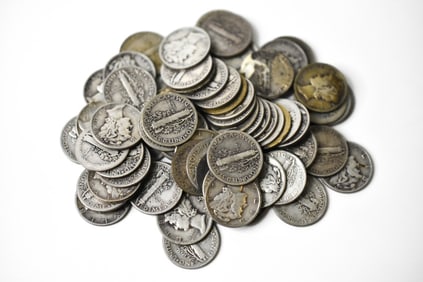 $6.90 Mercury Dime Grouping