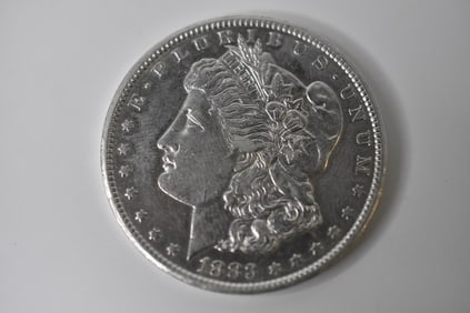 1883 cc Morgan Silver Dollar
