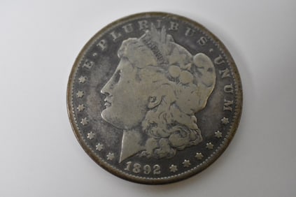 1892 s Morgan Silver Dollar