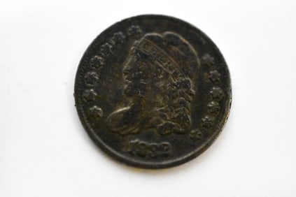 1832 Silver Capped Bust Half Dime