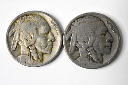 1921 p s Buffalo Nickels