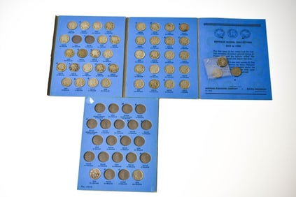 Partial Buffalo Nickel Set