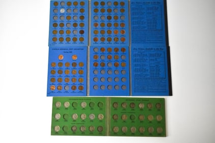 Large Grouping of War Nickels and other