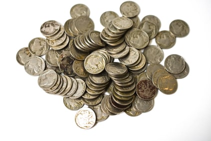 100 Dated Buffalo Nickels