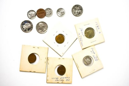 Various US Error & Proof Coins