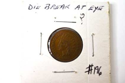 1865 Indian Head Penny