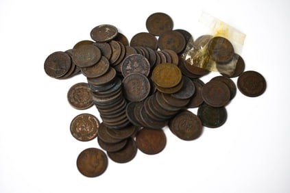 83 Indian Head Pennies