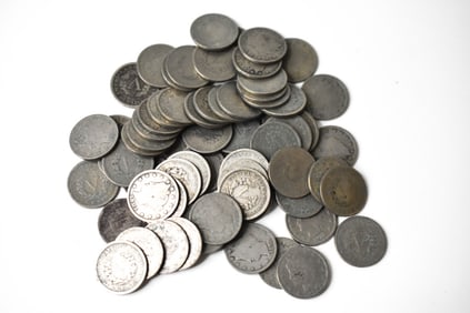 70 Liberty Head V Nickels