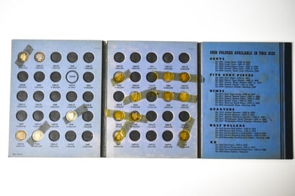 31 Partial Set Barber Silver Dimes