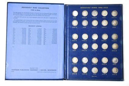 Silver Roosevelt Dime Set