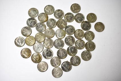 $20 Face 40% Kennedy Silver Half Dollars