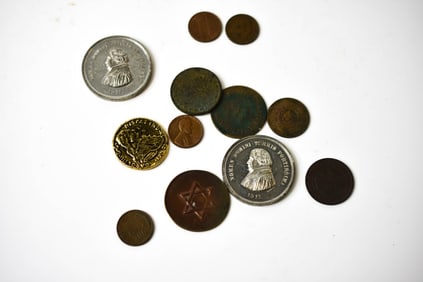 Indian Head Penny Tokens & Medals