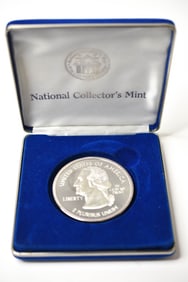 1/4 Lb .999 Silver US State Quarter Commemorative
