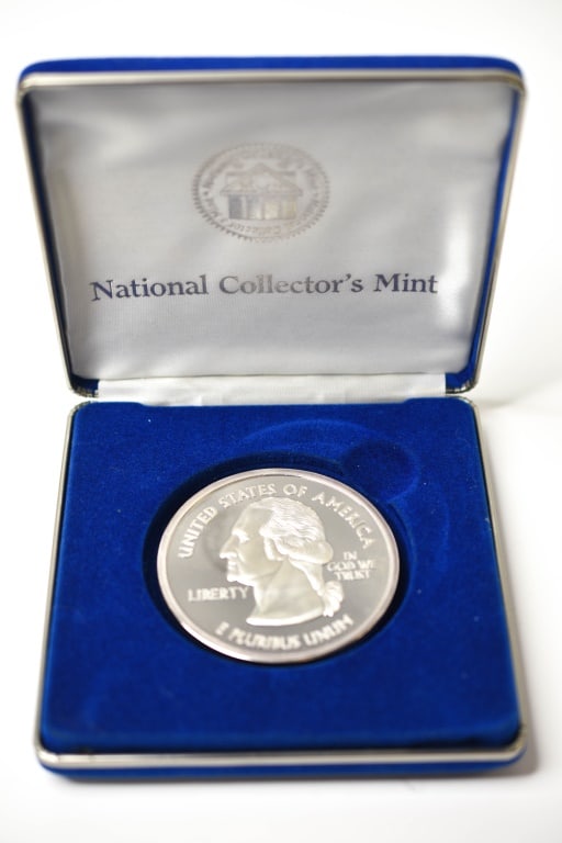 1/4 Lb .999 Silver US State Quarter Commemorative (1 of 4)