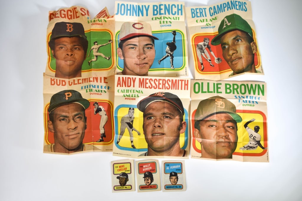 1970 Topps Baseball Posters Stars & Commons (1 of 6)