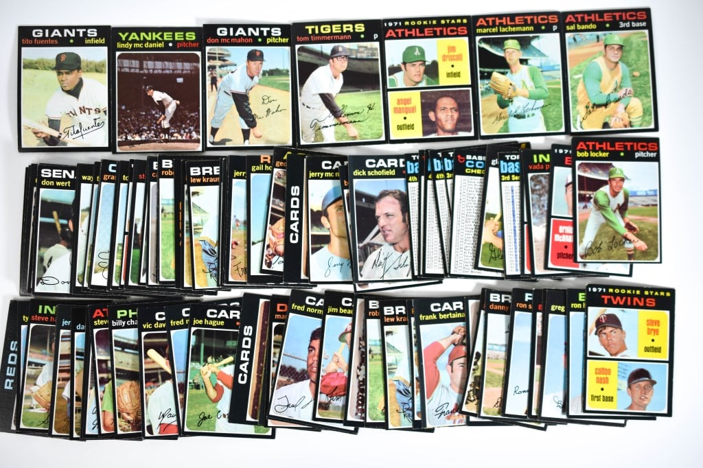 1971 Topps Baseball Semi Stars & Commons (1 of 7)