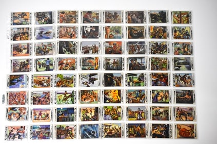 1953 Bowman Frontier Days Complete Set 1 to 128