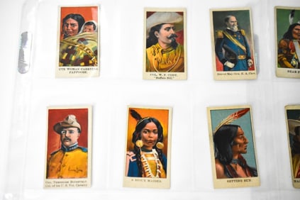 1910 E50 John H Dockman Wild West Gum Complete Set