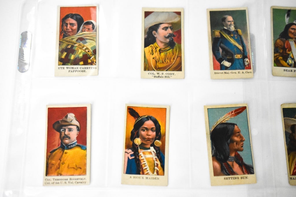 1910 E50 John H Dockman Wild West Gum Complete Set (1 of 7)