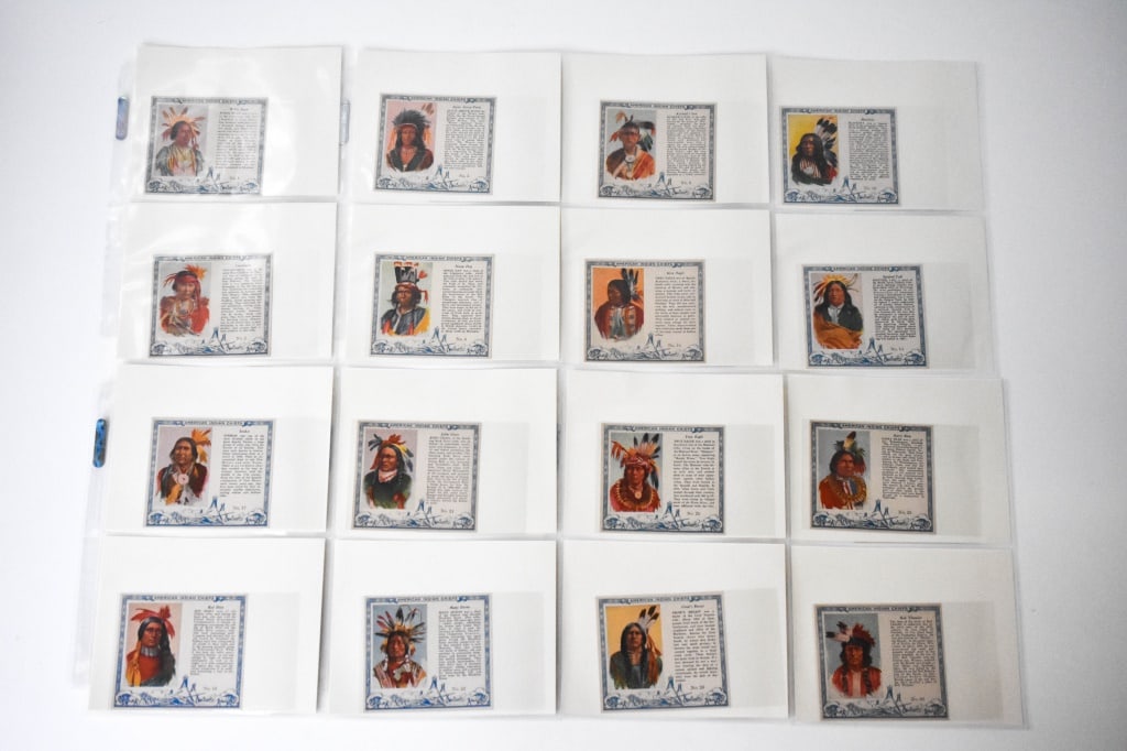 1952 T129 Red Man Chewing Tobacco American Indian (1 of 13)