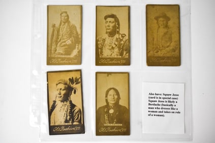 6 Honest & Old Fashion Tobacco Cards