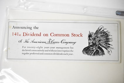 Various Native American Advertising