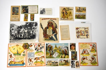Misc Non Sports & Trade Cards w Native Americans