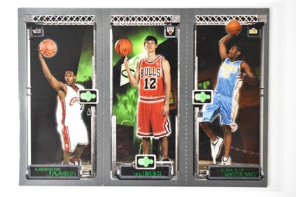 2004 Topps Matrix Basketball Lebron James Carmelo
