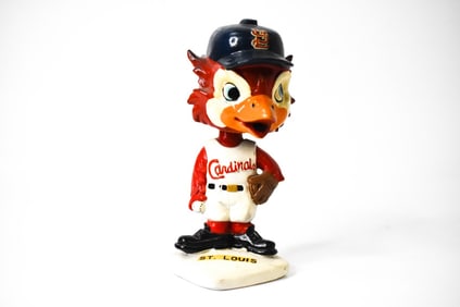 1961 63 St Louis Cardinals Bird Nodder Bobble Head