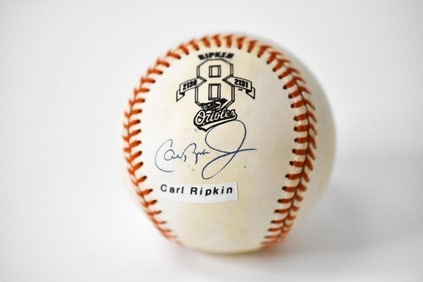 Cal Ripken Jr Autographed Baseball