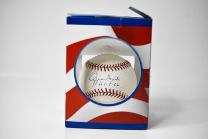 JSA Ozzie Smith Autographed Baseball