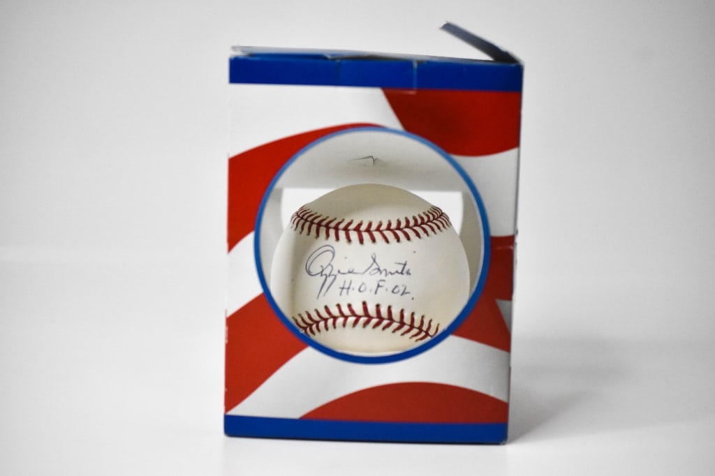 JSA Ozzie Smith Autographed Baseball (1 of 8)