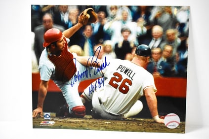 Johnny Bench 8x10 Autographed Photo