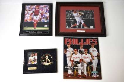 Various Philadelphia Phillies Signed Photos