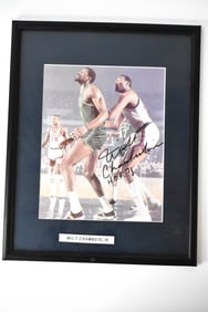 Wilt Chamberlain Autographed Photo