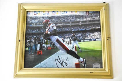 Chad Ocho Cinco Johnson Autographed Photo