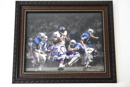 Gale Sayers Autographed Photo