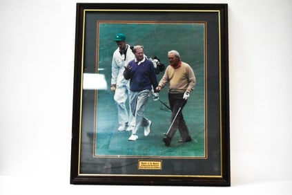 Arnold Palmer Jack Nicklaus Autographed Photo