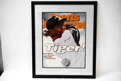 Tiger Woods Signed Photo