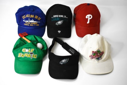 Various Baseball Style Hats