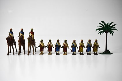 French Depose Lead Camels & Arabs