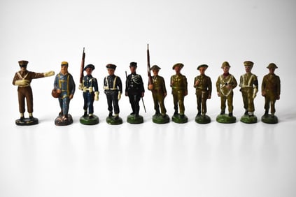 10 Solido Belge Composition Soldiers
